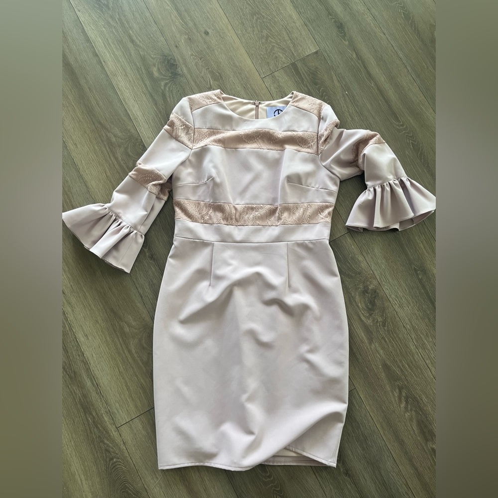 JS COLLECTIONS LAVENDER COLOUR COCKTAIL DRESS